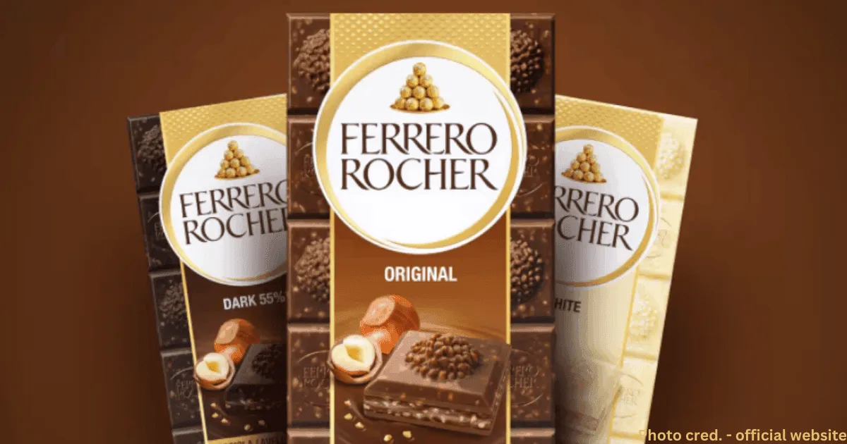 Ferrero rocher nutrition information feature